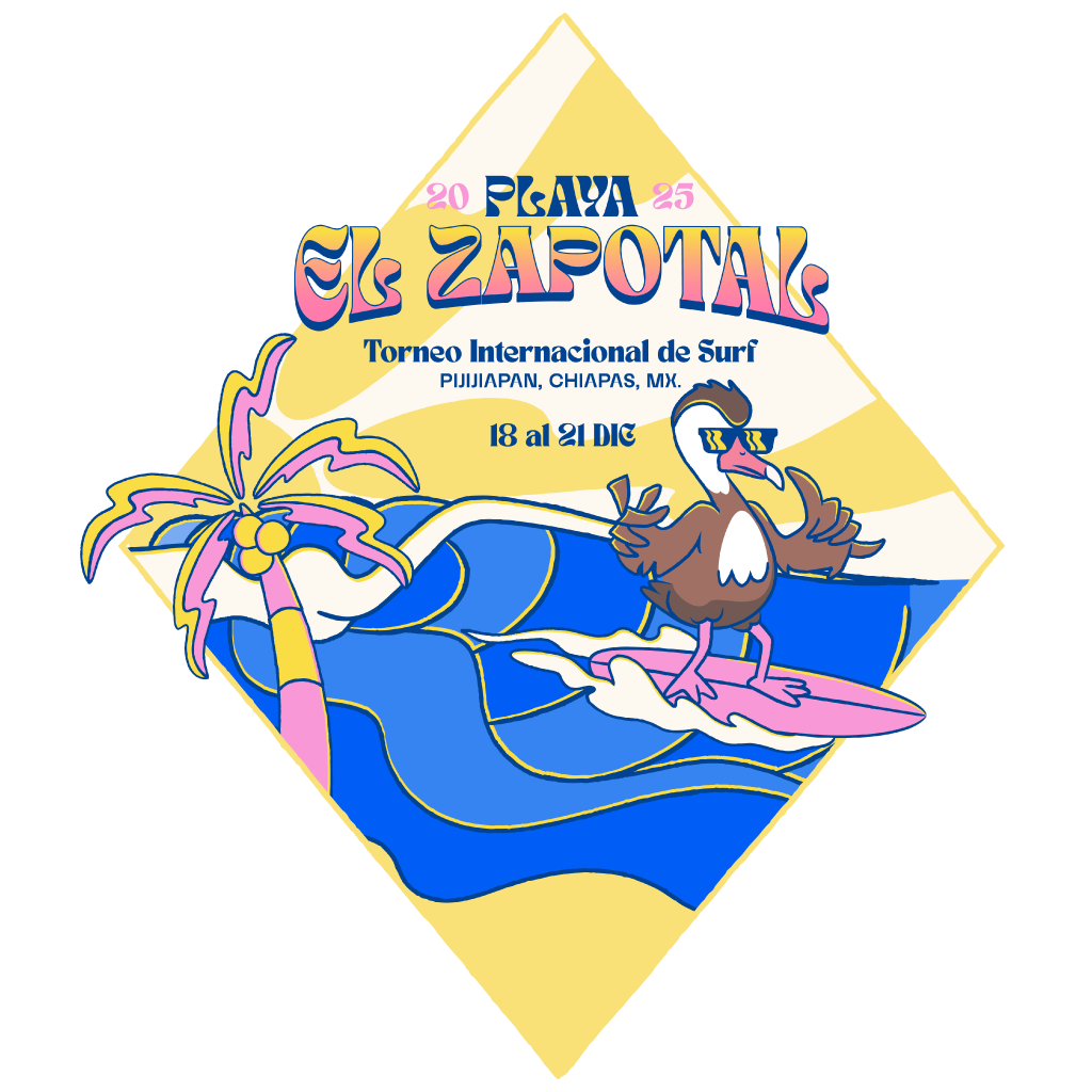 Logo grande de Surfer Zapotal